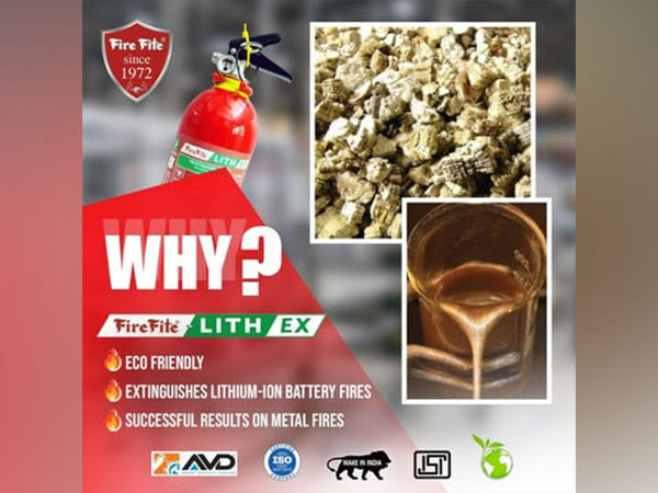 Fire safety revolutionized with FIREFITE LITHEX EXTINGUISHER - supporting electric vehicle growth in India