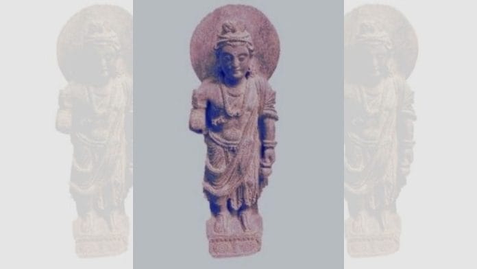 File image of a stolen Buddha statue returned to Pakistan last year following a US investigation against Subhash Kapoor | manhattanda.org