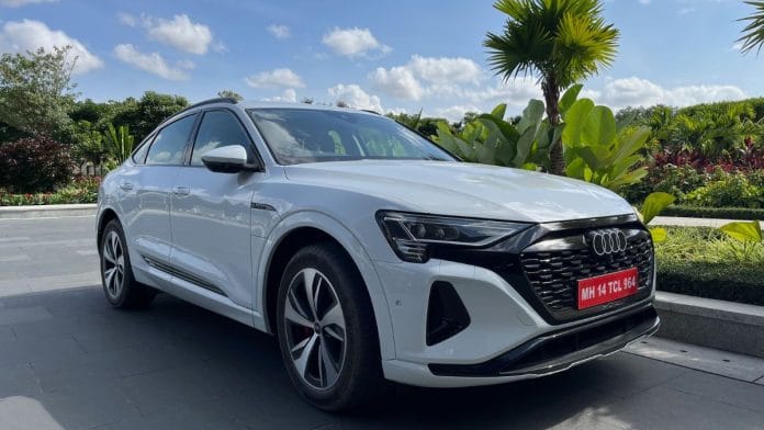 The Audi Q8 e-tron in its Sportsback avatar | Kushan Mitra
