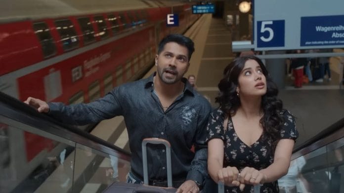 Varun Dhawan and Jahnvi Kapoor in Bawaal | YouTube screenshot