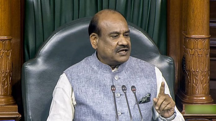 Lok Sabha Speaker Om Birla has admitted the no-confidence motion | Representational image | ANI file photo