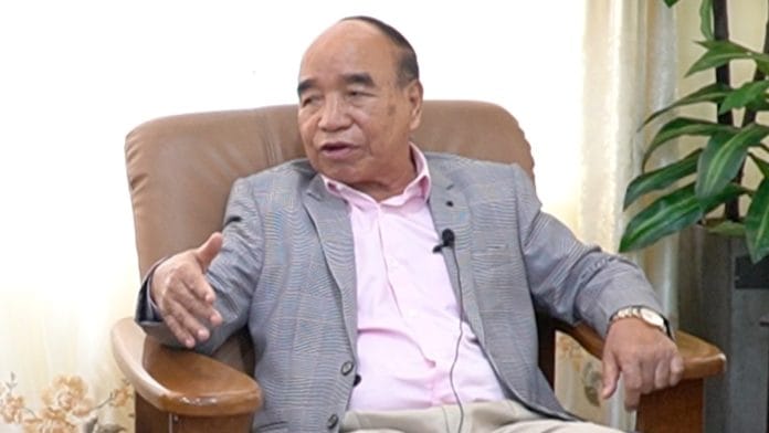Mizoram Chief Minister Zoramthanga in conversation with ThePrint