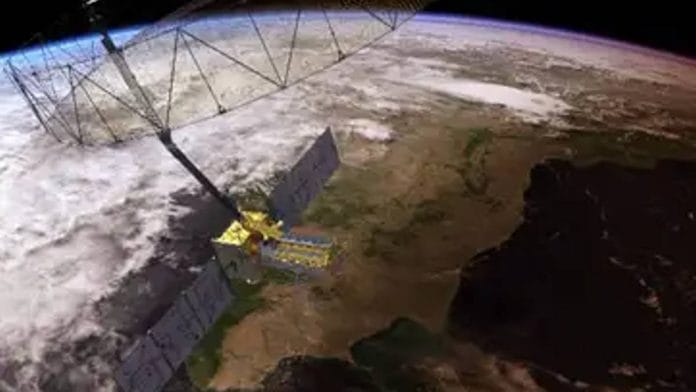 Artist's impression of NISAR in orbit | Photo: ISRO