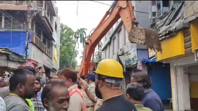 Still from video of demolition | By Special Arrangement