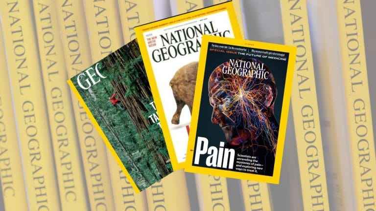 National Geographic taught me how entire species can die. As do magazines