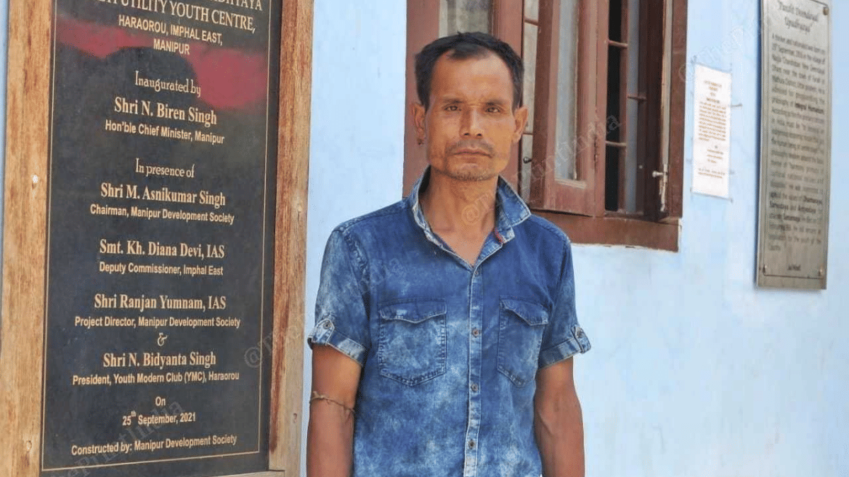 Fearing 'backlash from his own community', L.Kulchandra, pradhan of Haraorol village of Imphal East, concedes he cannot push local residents to surrender looted weapons | Praveen Jain | ThePrint