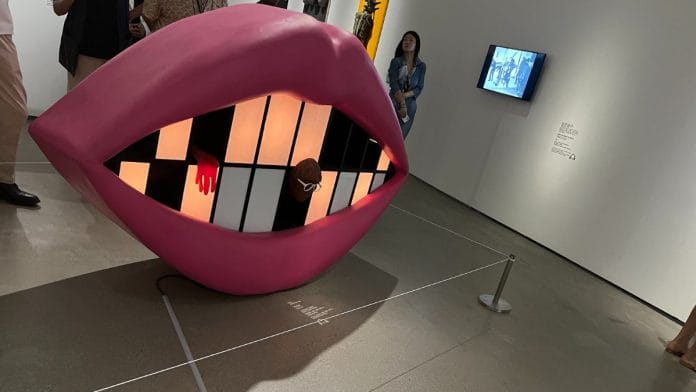The 'Kiss Me' installation at MMCA, Seoul | Photo: Monami Gogoi | ThePrint