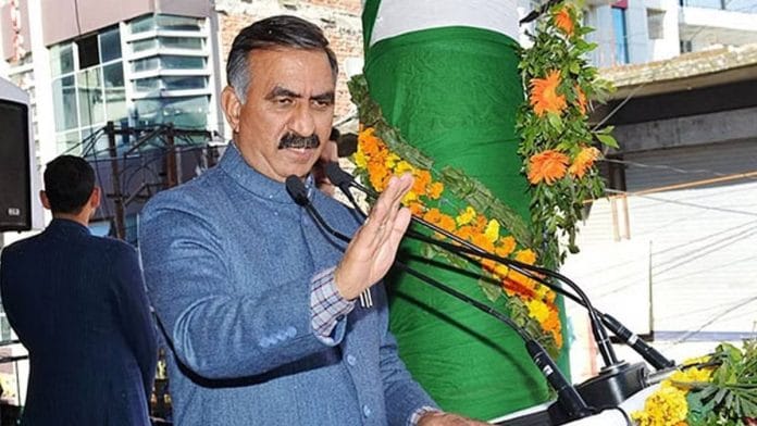 File photo of Himachal Pradesh Chief Minister Sukhvinder Singh Sukhu | Photo: ANI