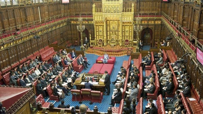 File photo of the House of Lords | Wikimedia Commons