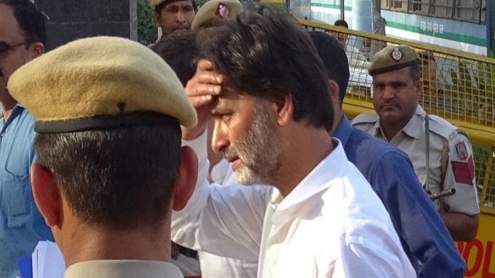 File photo of Yasin Malik
