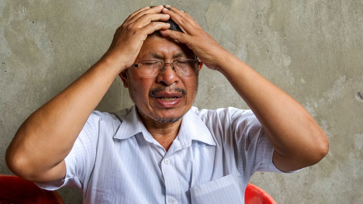 Phijam Ibunggobi Singh, father of the missing 18-year-old boy Hemanjit Vietimboy | Photo: Suraj Singh Bisht, ThePrint