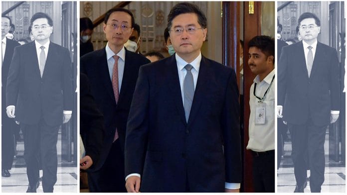 File photo of Chinese foreign minister Qin Gang | ANI