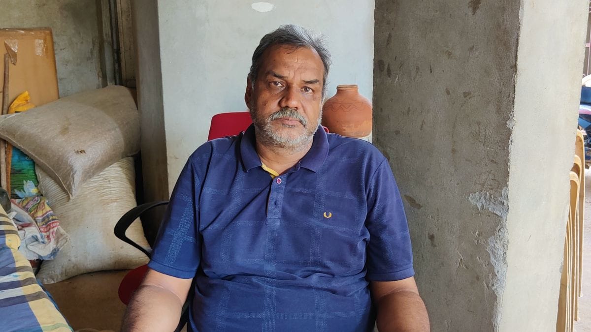 Bhupinder Sangwan, Charkhi village sarpanch | Photo by Mahira Khan, ThePrint