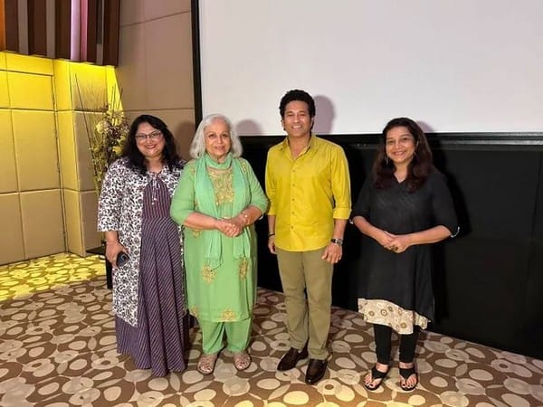 “Can’t wait for my mother to watch”: Sachin Tendulkar praises Marathi film ‘Baipan Bhari Deva’