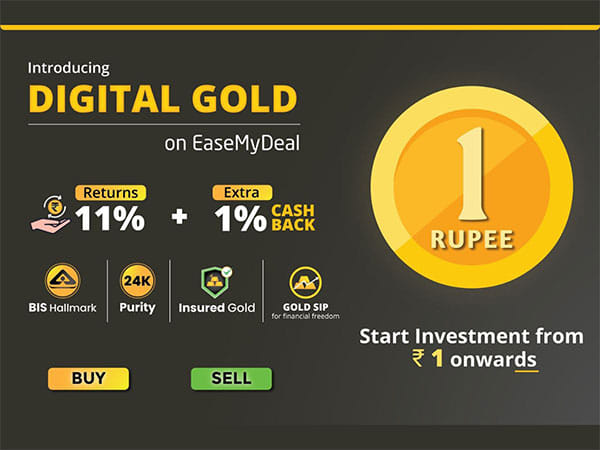 EaseMyDeal Partners with Augmont Gold to launch Digital Gold and Silver On its Platform