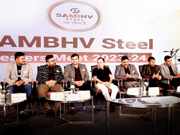 Inauguration of Shambhv’s latest Tube mill at their Tilda plant & annual dealer meet 2023 at Mayfair lake view resort Raipur