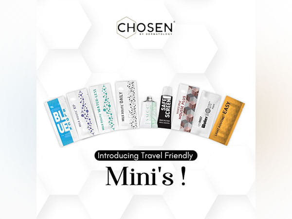CHOSEN By Dermatology Introduces Travel-Friendly Mini Packs for High-Performance Skin Care