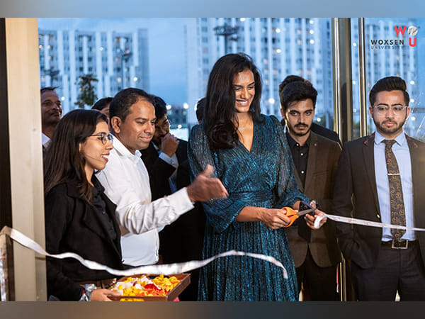 World Badminton Champion, P.V. Sindhu, inaugurates SportX, Asia's Most Exquisite Indoor Stadium – The Magnum Opus of Woxsen University