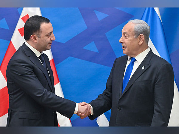 Israel PM Netanyahu meets with Prime Minister of Georgia