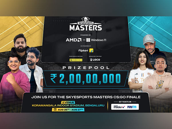Skyesports Masters, Sponsored by Industry Giants, Descends into Bangalore for INR 2 Crore Grand Finale