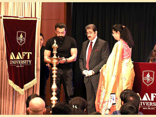 Renowned Actor Bobby Deol Inaugurates the 2023 Academic Session at AAFT University, Raipur