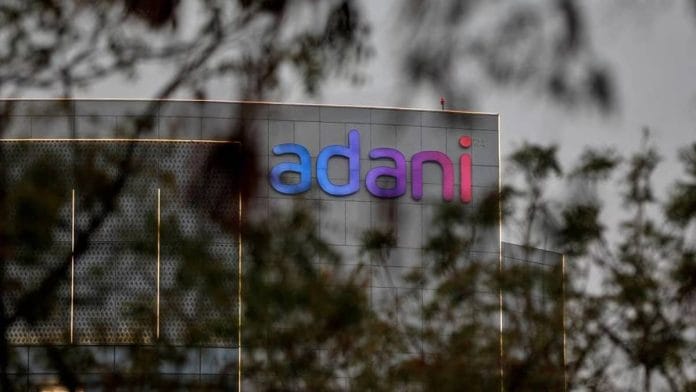 Logo of the Adani Group | Photo: Reuters