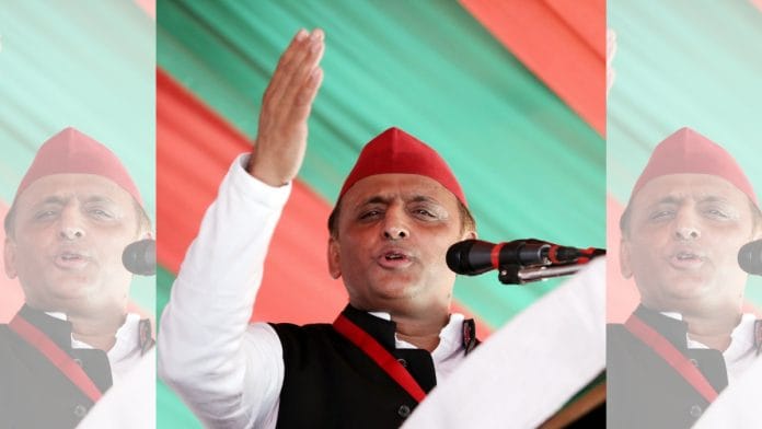 File photo of SP national president Akhilesh Yadav | ANI