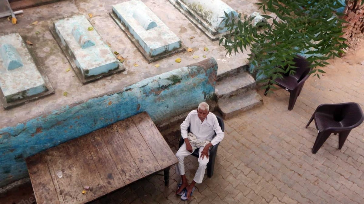  Home Guard Neeraj's father Chiranji Lal outside his house | Praveen Jain | ThePrint 