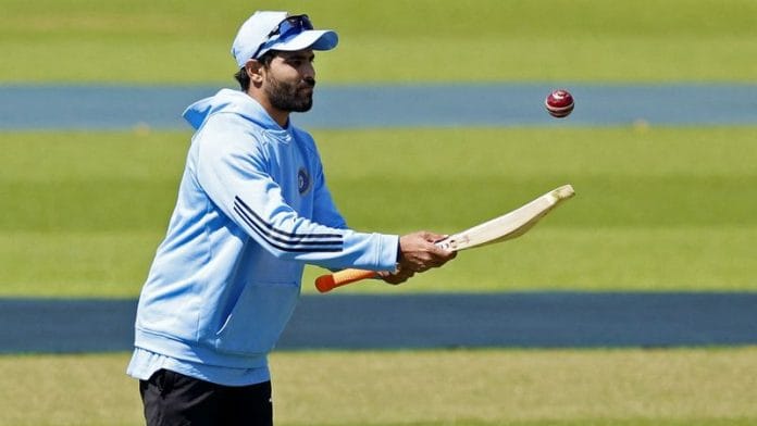 Ravindra Jadeja during practice | File Photo: Reuters