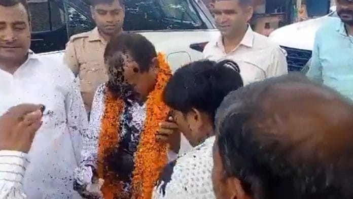 Dara Singh Chauhan ink attack