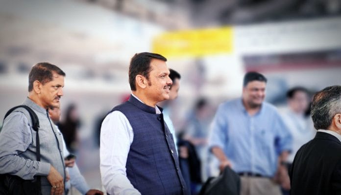Maharashtra Deputy CM Devendra Fadnavis at Tokyo station, Monday | Twitter @Dev_Fadnavis