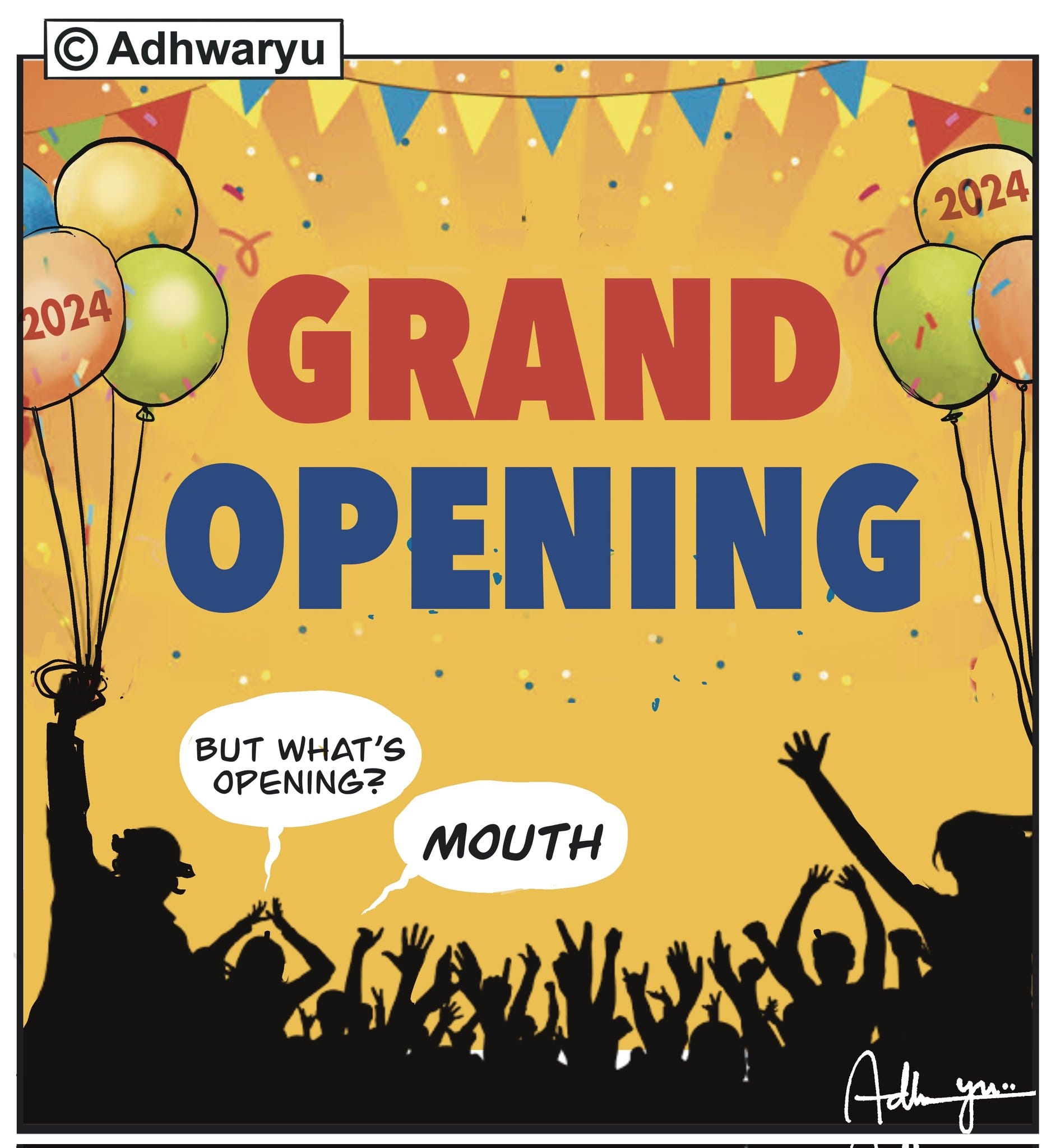 Sandeep Adhwaryu | Twitter/ @cartoonistsan