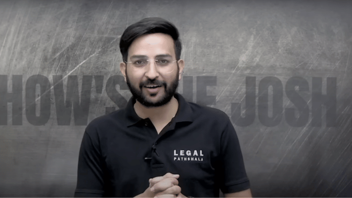 Karan Sangwan, who used to teach at Unacademy | Karan Sangwan/YouTube