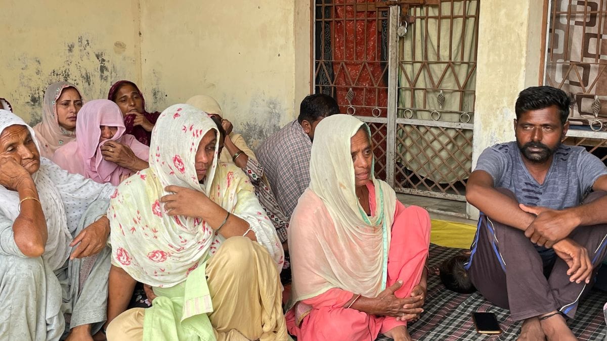 Family members of Tony who died in Libya. | Sagrika Kissu | ThePrint