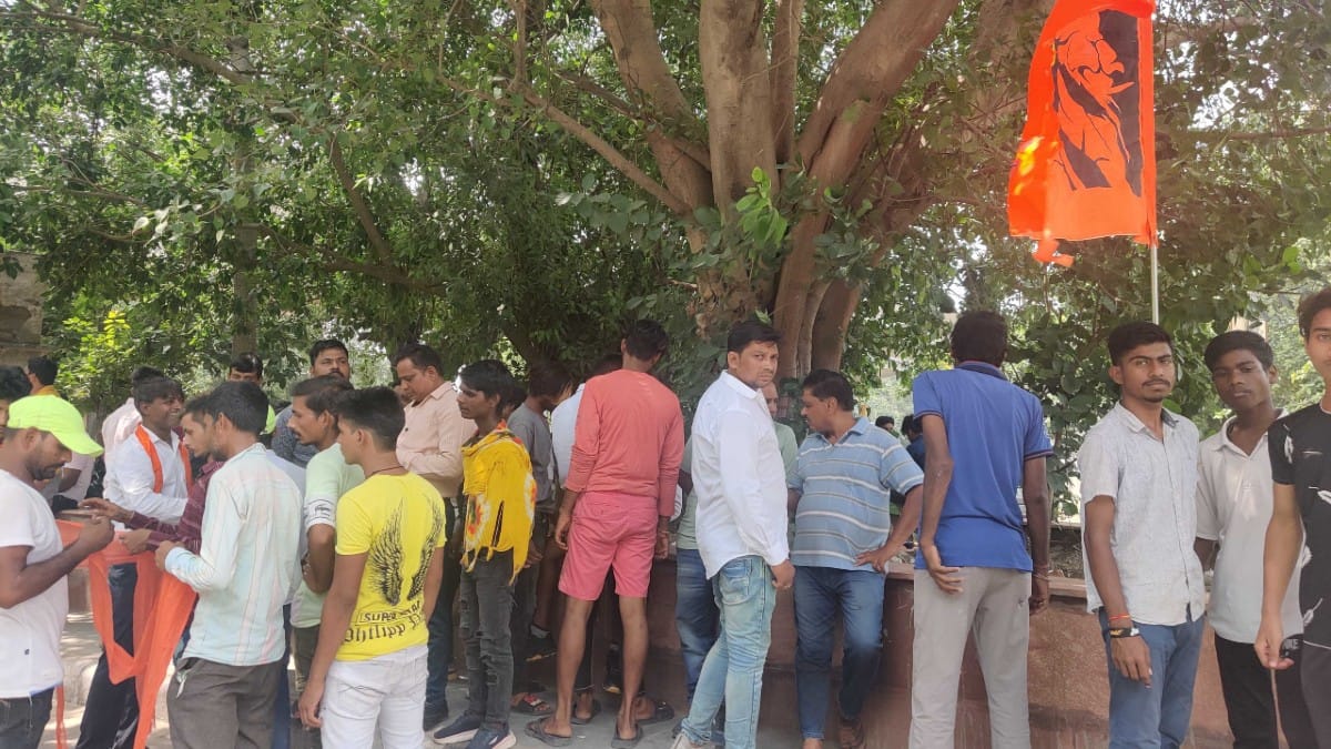 Protest in Subhash Nagar, Wednesday | Bismee Taskin | ThePrint