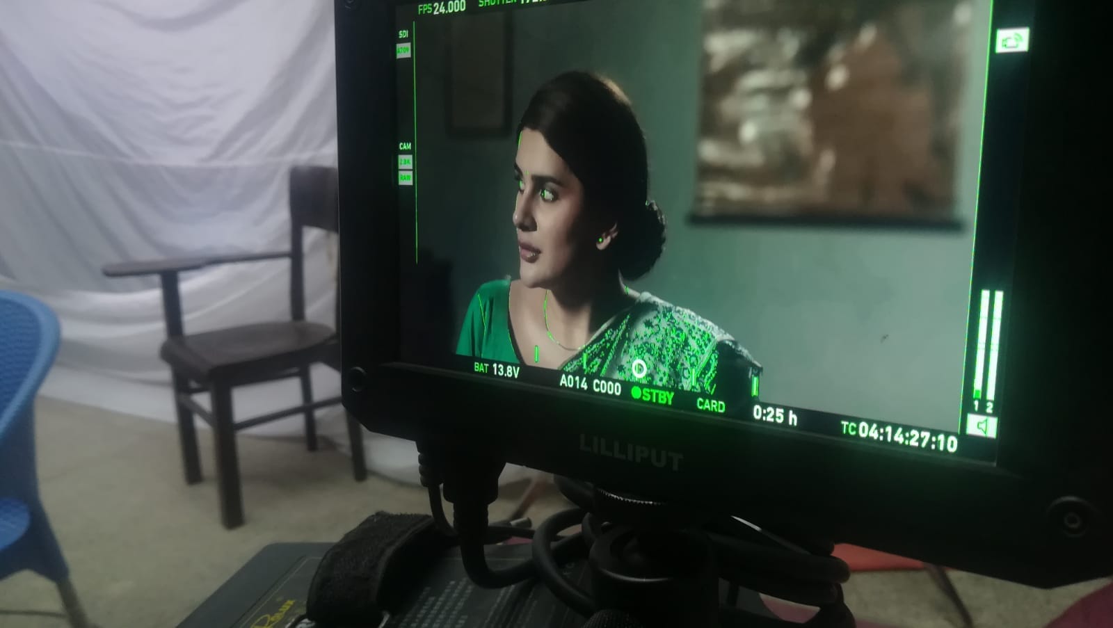 Kubra Khan as Indian photojournalist Homai Vyarawalla. | By special arrangement