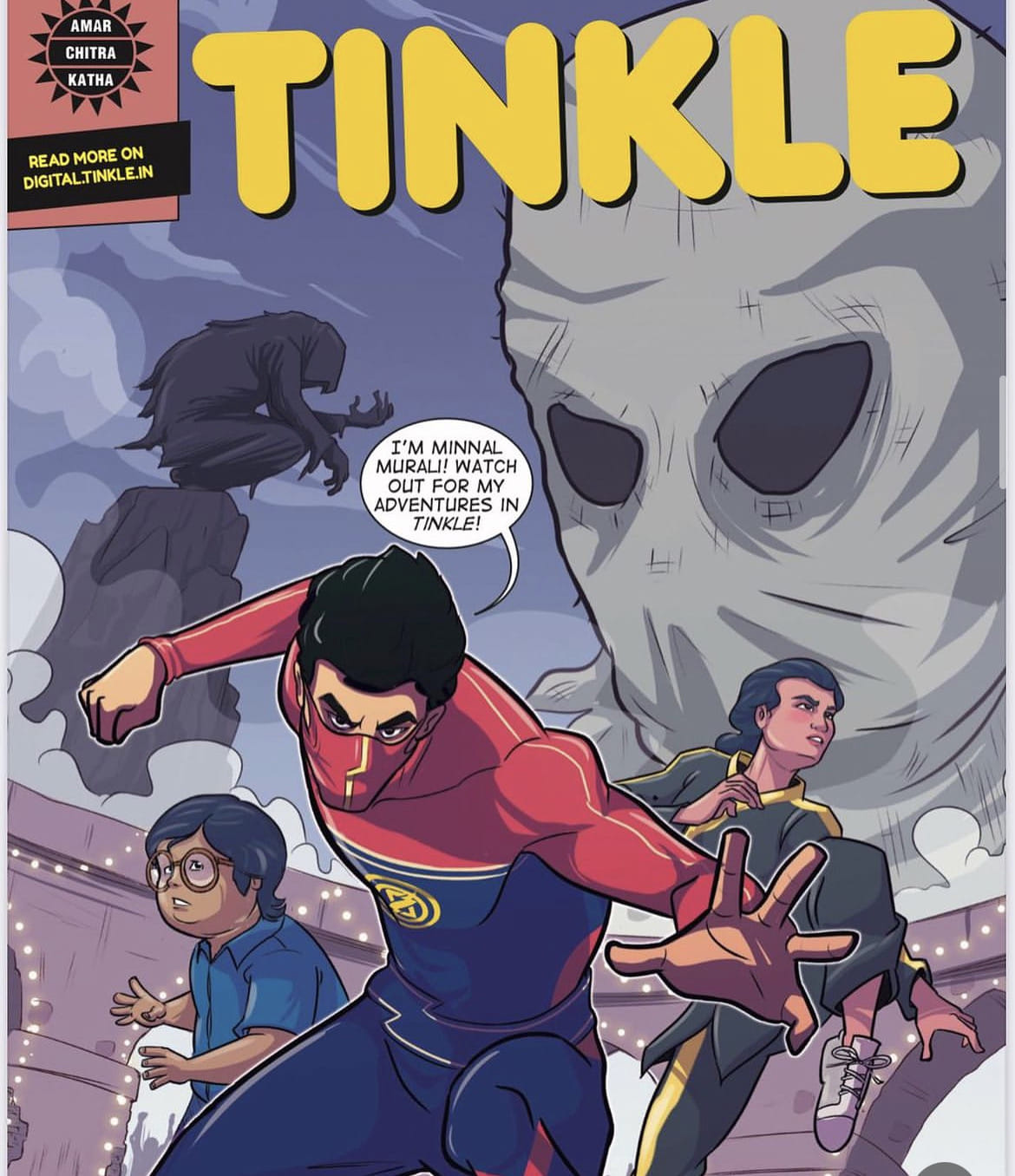 The cover page of the Minnal Murali comic book | Instagram