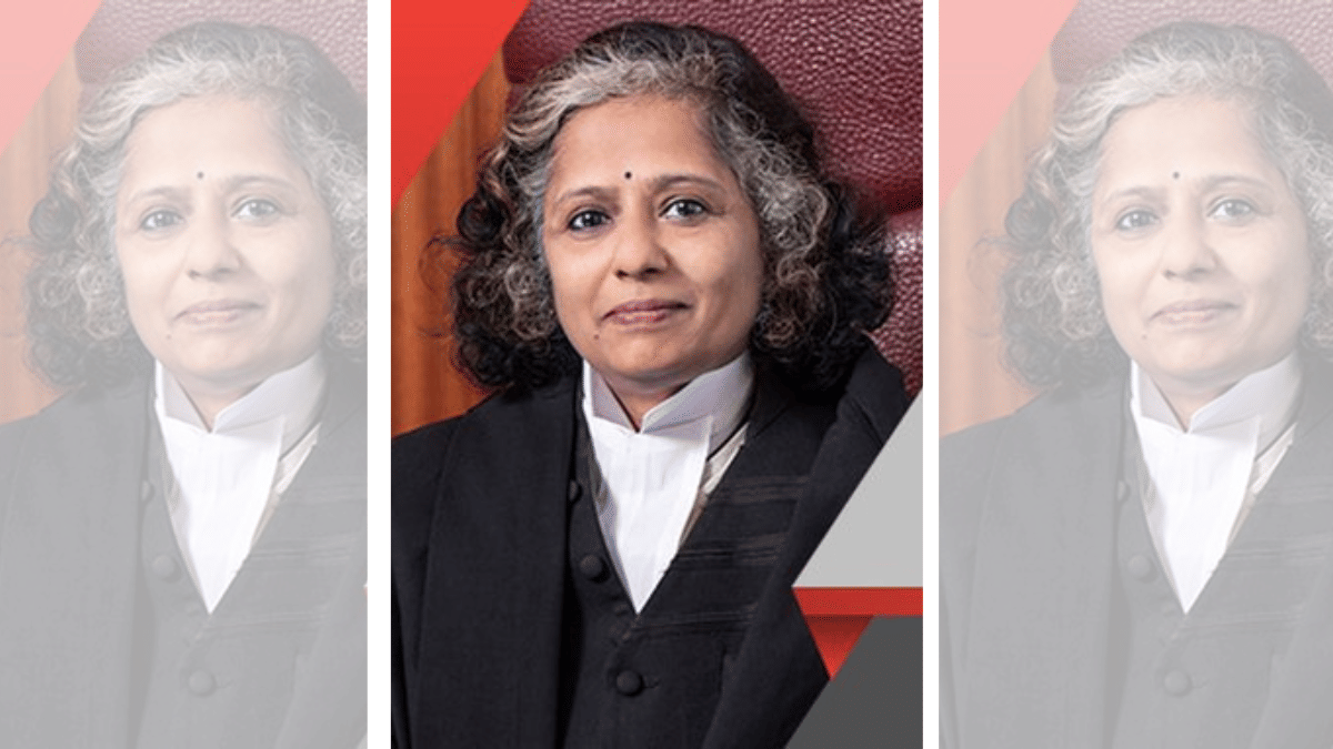 Justice Asha Menon | Photo X (formerly Twitter): @barandbench
