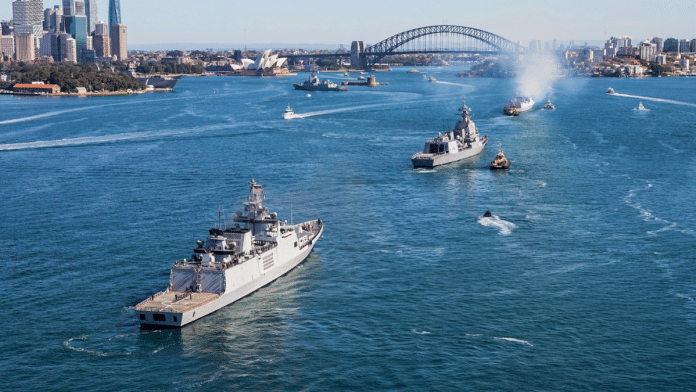 New data from commercial space sources shows China has been using its geostationary and low-orbit satellites to observe the Malabar naval exercise and the Talisman Sabre war games.