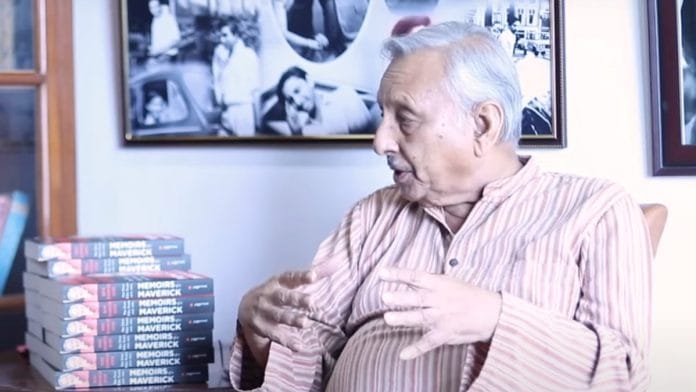 Congress leader Mani Shankar Aiyar in conversation with ThePrint