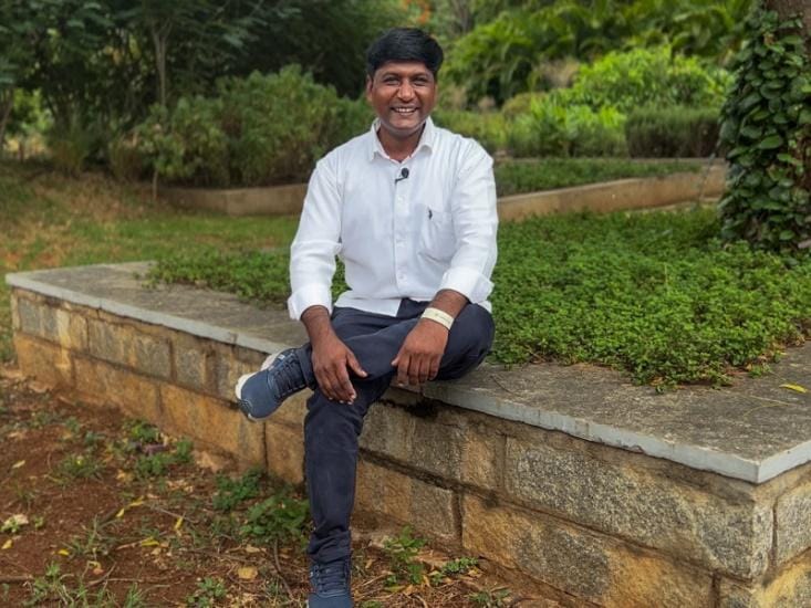 Nandkishor Saini, CEO, Pushkar Rural Agricultural Youth and Employment Producer Company | Photo: Fehmi Mohammed