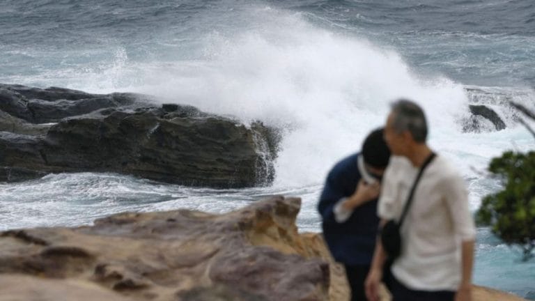 Typhoon Lan makes landfall in Japan, authorities issue flood and landslide warnings