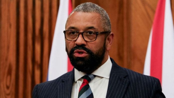 British Foreign Secretary James Cleverly | Reuters file photo