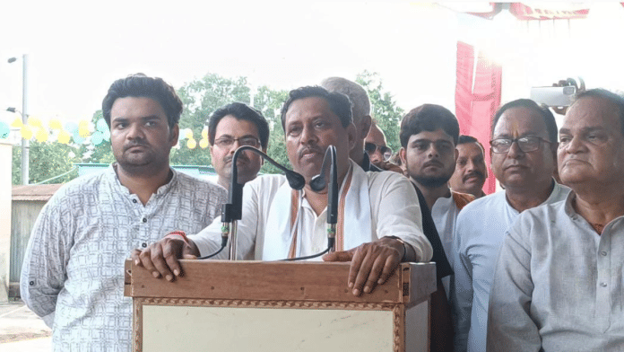 File photo of BJP's Etawah MP Ram Shankar Katheria | Twitter | @DrRamShankarMP