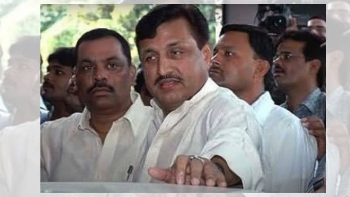 Former UP minister Amarmani Tripathi | Source: Screengrab of Youtube video