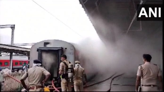 Screengrab from the incident | Twitter/@ANI