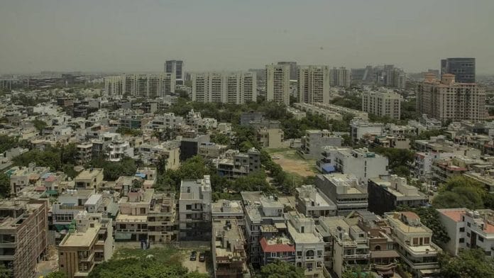 Representational image of Gurugram. one of the corporate hubs in Haryana | Suraj Singh Bisht | ThePrint