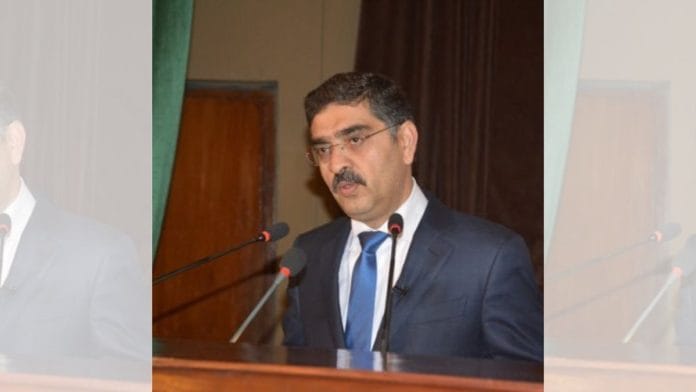 Pakistan's new Caretaker PM Anwaar-ul-Haq Kakar | Photo: Twitter, @anwaar_kakar