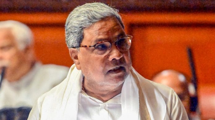 Karnataka Chief Minister Siddaramaiah presents the State Budget during the Budget Session of State Assembly, at Vidhana Soudha in Bengaluru | ANI