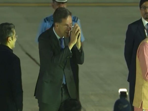 Netherlands PM Mark Rutte arrives in India for G20 Summit